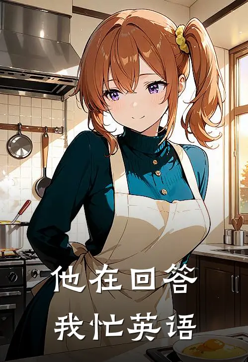他在回答我忙英语