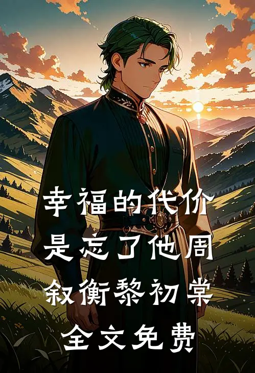 幸福的代价是忘了他周叙衡黎初棠全文免费