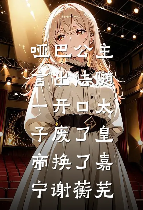 哑巴公主言出法随，一开口太子废了皇帝换了嘉宁谢蘅芜
