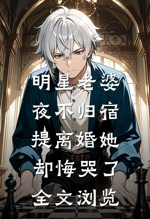 明星老婆夜不归宿,提离婚她却悔哭了全文浏览