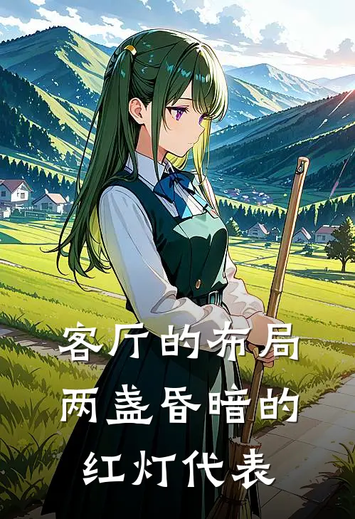 客厅的布局两盏昏暗的红灯代表