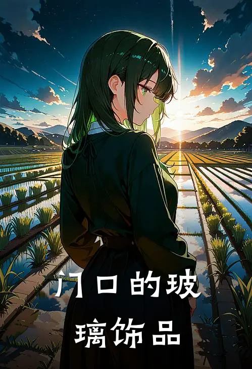 门口的玻璃饰品