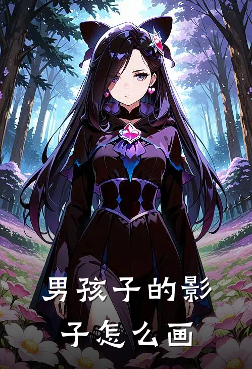 男孩子的影子怎么画