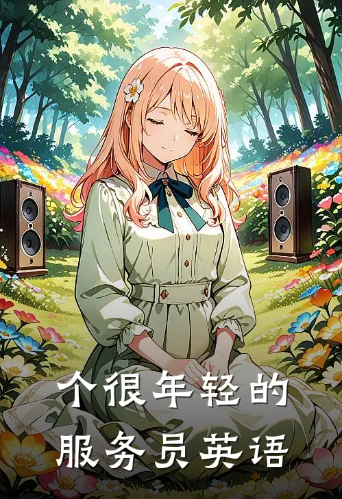 个很年轻的服务员英语