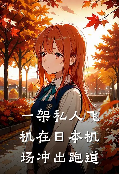 一架私人飞机在日本机场冲出跑道