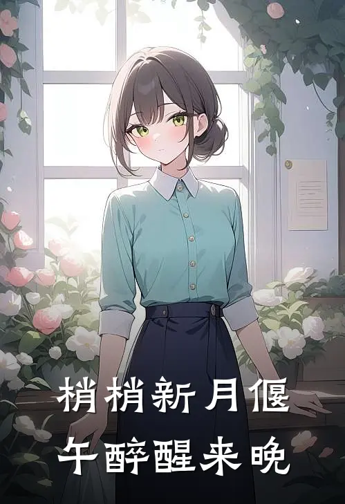 梢梢新月偃,午醉醒来晚