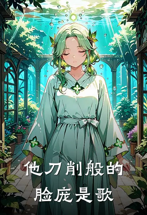 他刀削般的脸庞是歌