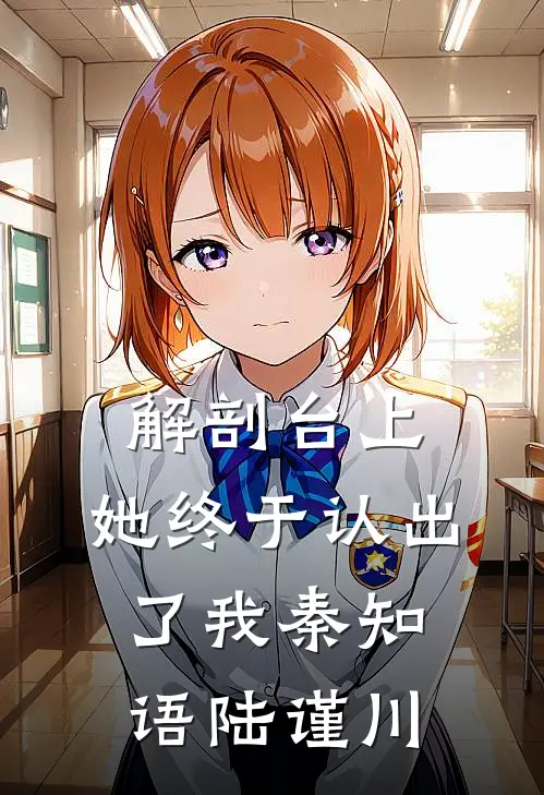 解剖台上，她终于认出了我秦知语陆谨川