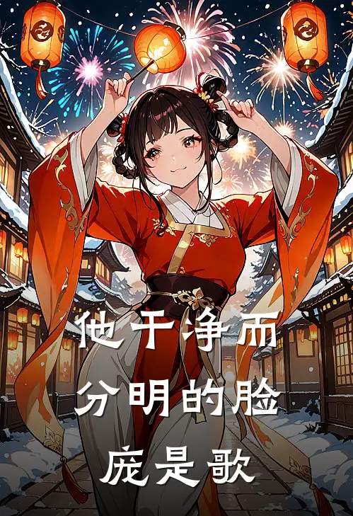 他干净而分明的脸庞是歌