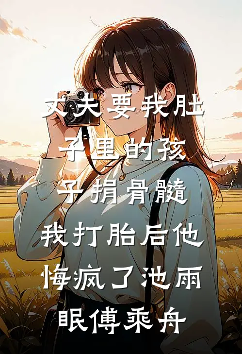 丈夫要我肚子里的孩子捐骨髓，我打胎后他悔疯了池雨眠傅乘舟