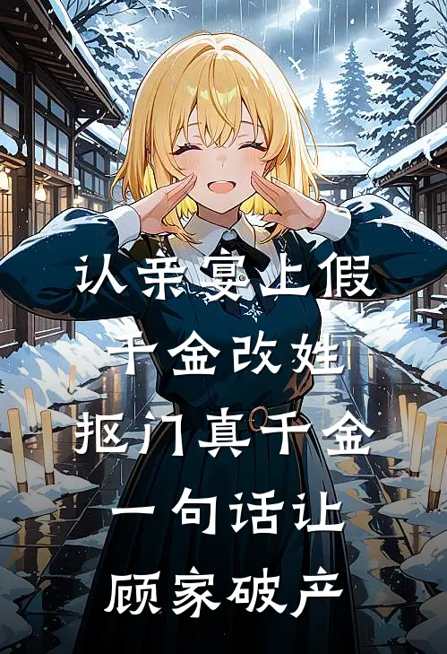 认亲宴上假千金改姓，抠门真千金一句话让顾家破产