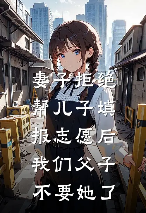 妻子拒绝帮儿子填报志愿后，我们父子不要她了