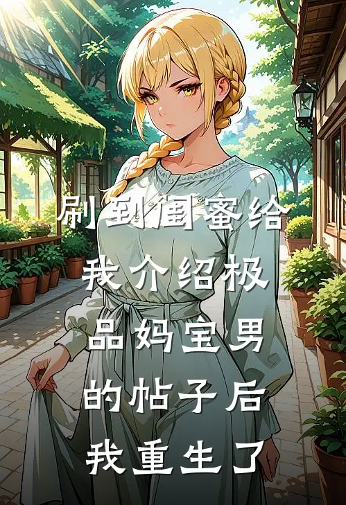 刷到闺蜜给我介绍极品妈宝男的帖子后，我重生了