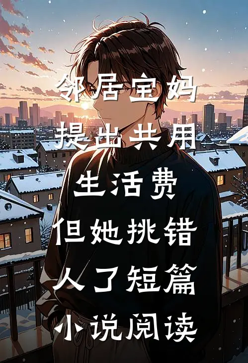 邻居宝妈提出共用生活费，但她挑错人了短篇小说阅读