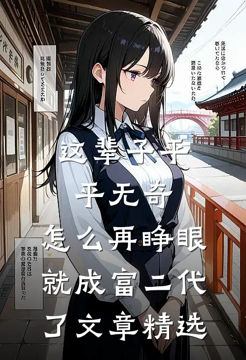 这辈子平平无奇，怎么再睁眼就成富二代了文章精选