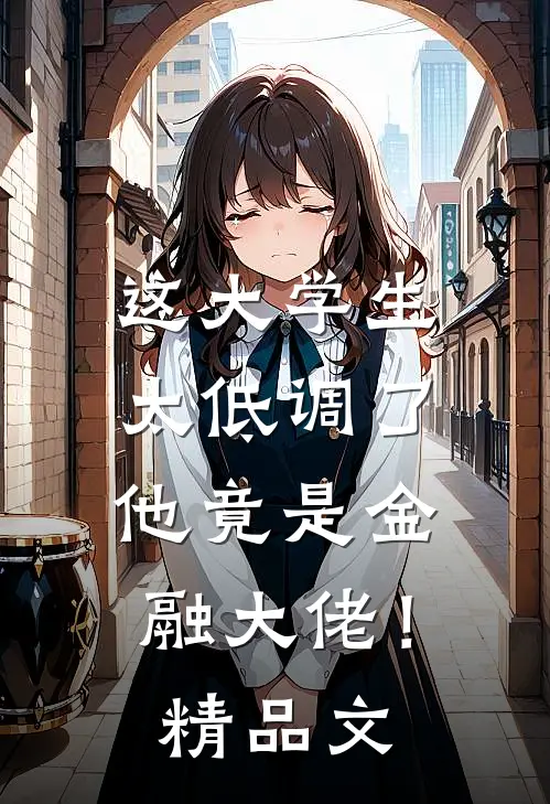 这大学生太低调了,他竟是金融大佬!精品文案