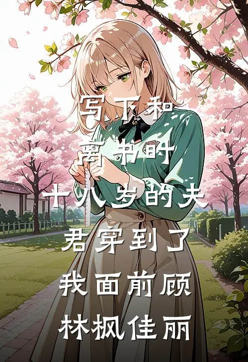写下和离书时，十八岁的夫君穿到了我面前顾林枫佳丽