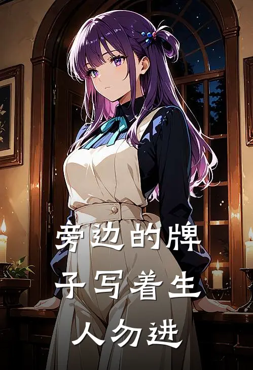 旁边的牌子写着生人勿进是